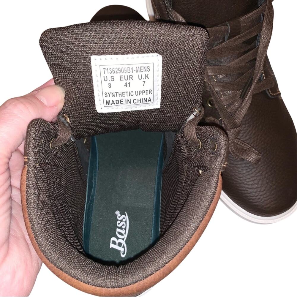 Bass Mens NWOT Sz 8 Boots Lace-Up Walking Streetwear Ankle Boots Gorpcore Active - Picture 2 of 12